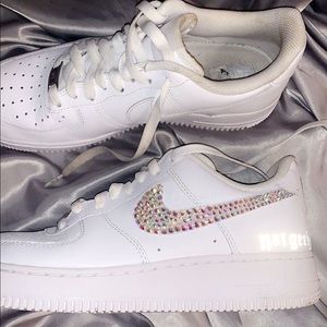 "CRYSTALS" Swarovski Custom Air Force 1